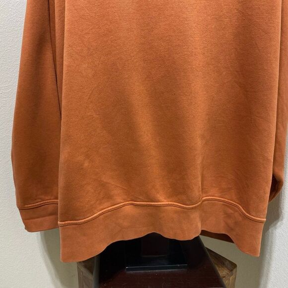 Nike Center Swoosh Logo Pullover Sweatshirt Size XXL Cotton Blend - Picture 2 of 8